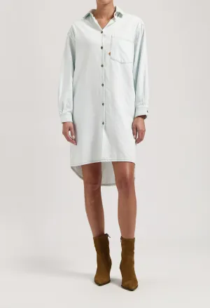 Ella Denim Dress - Sun Stone