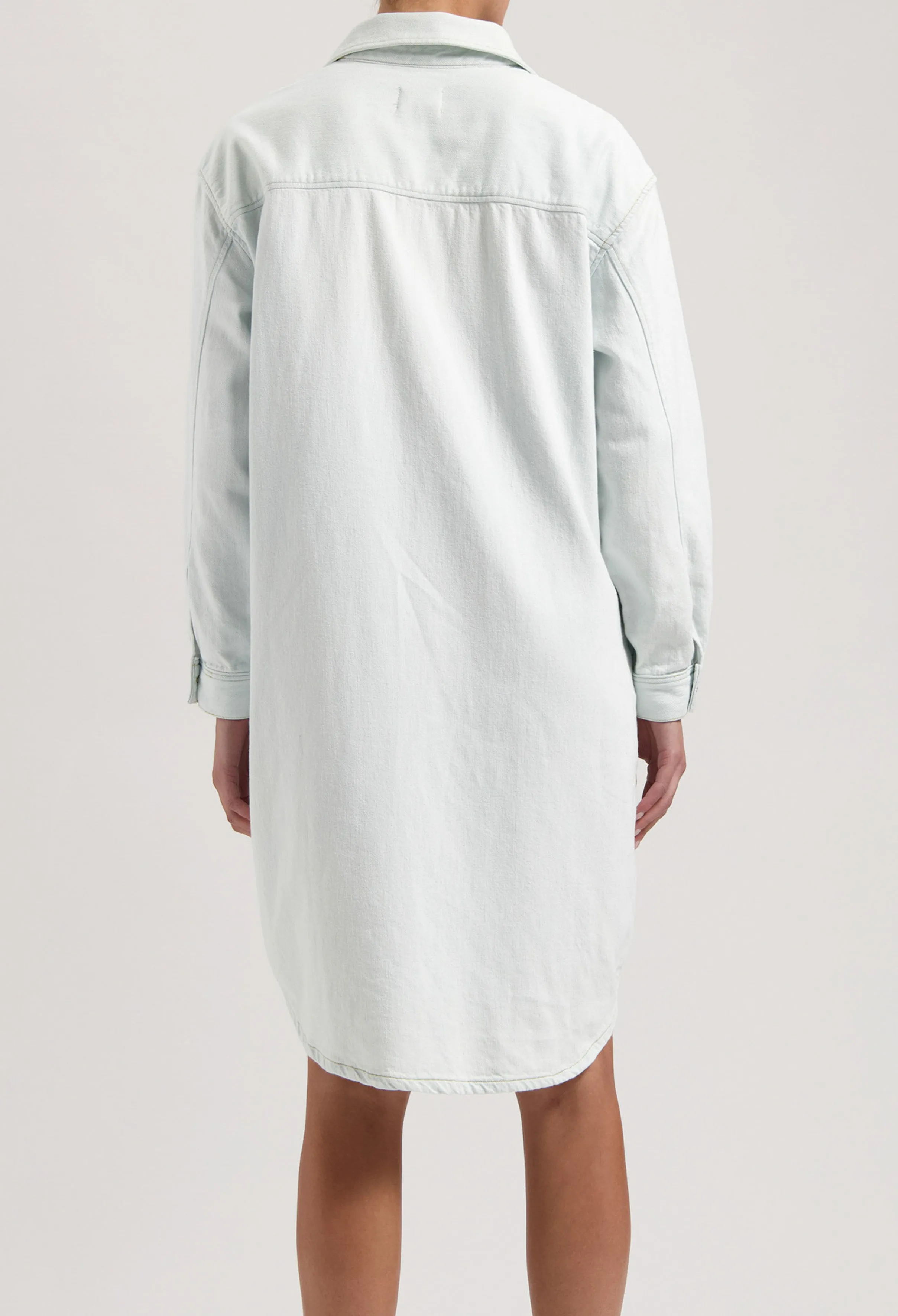 Ella Denim Dress - Sun Stone