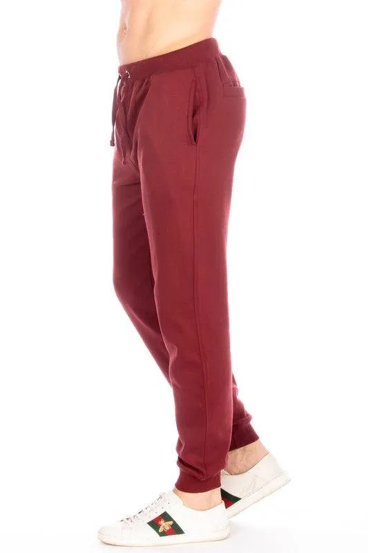 EM  Burgundy Sweatpants
