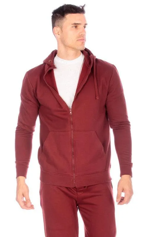 EM  Burgundy Sweatpants
