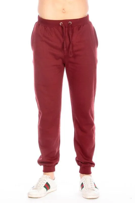 EM  Burgundy Sweatpants