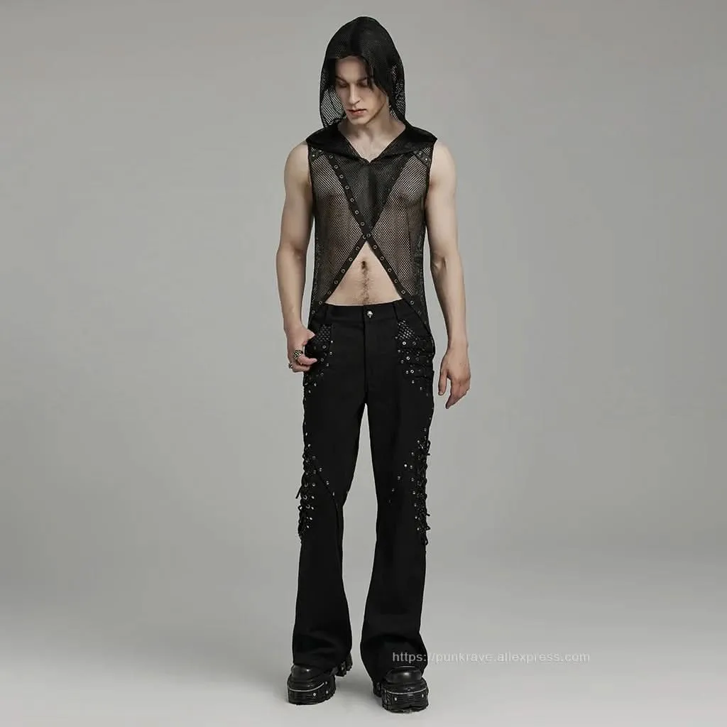 Glitch Mesh Top
