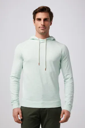 Good Man Brand LS Hoodie Soft Slub - Blue Glass