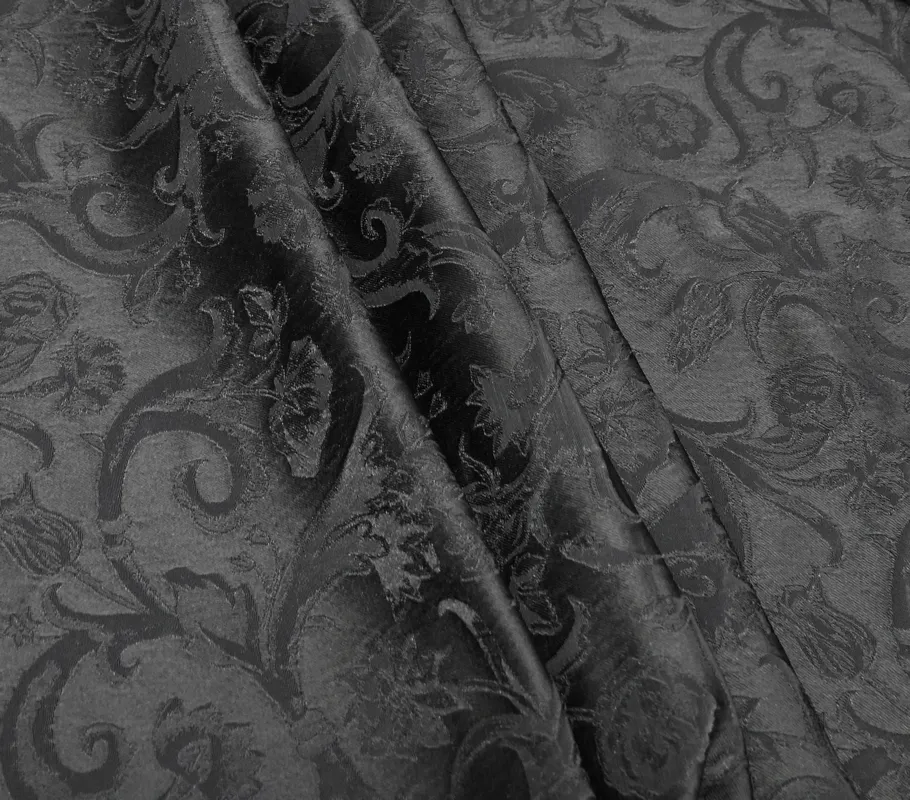 Gothic Zip Jacquard Tailed Vests / Elegant Vest with Lacing at the Back / Alternative Fashion