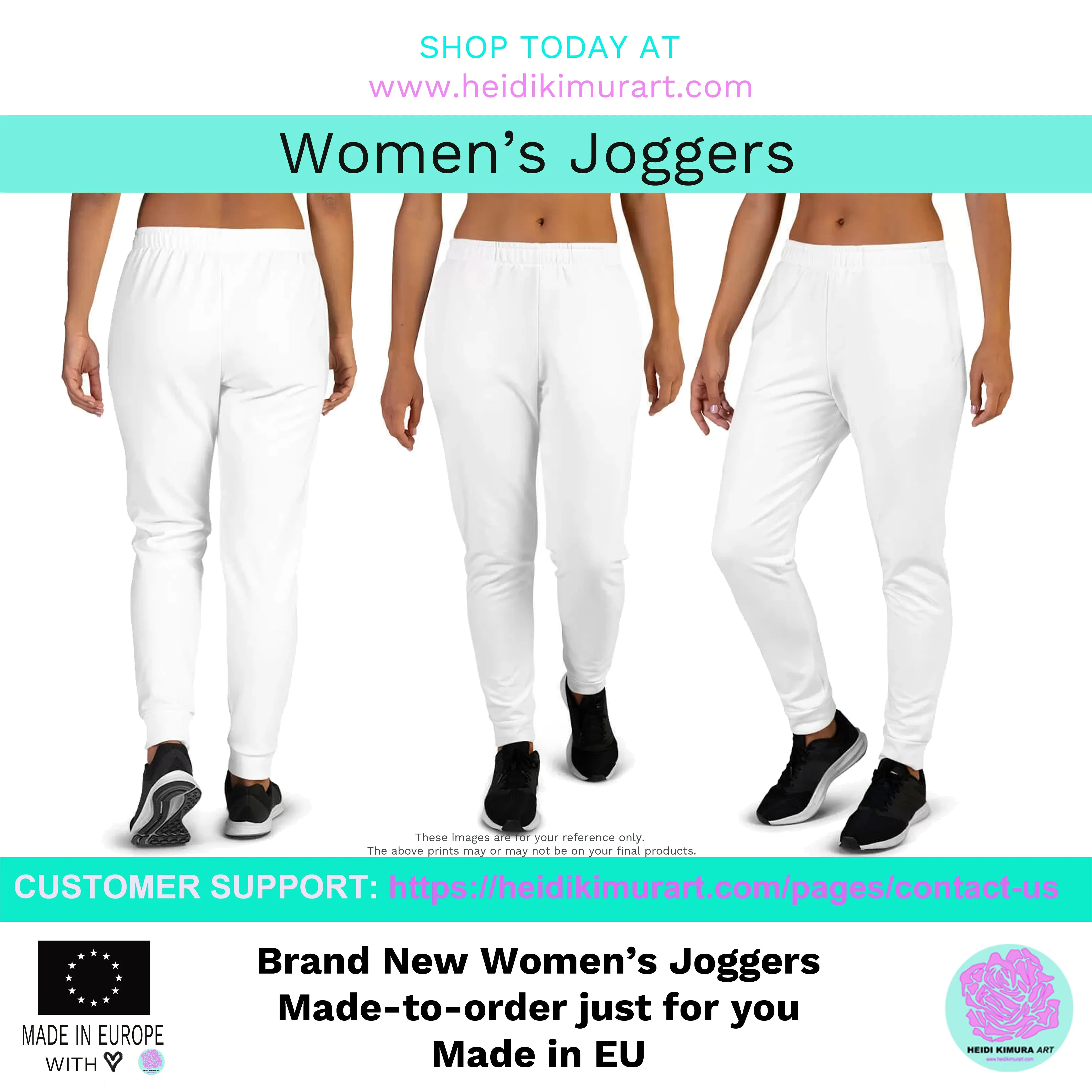Green Tiger Stripe Women's Joggers, Best Animal Print Sweatpants For Ladies-Made in EU