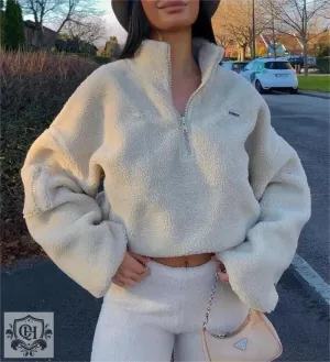 Half Zip Cosy Sweater