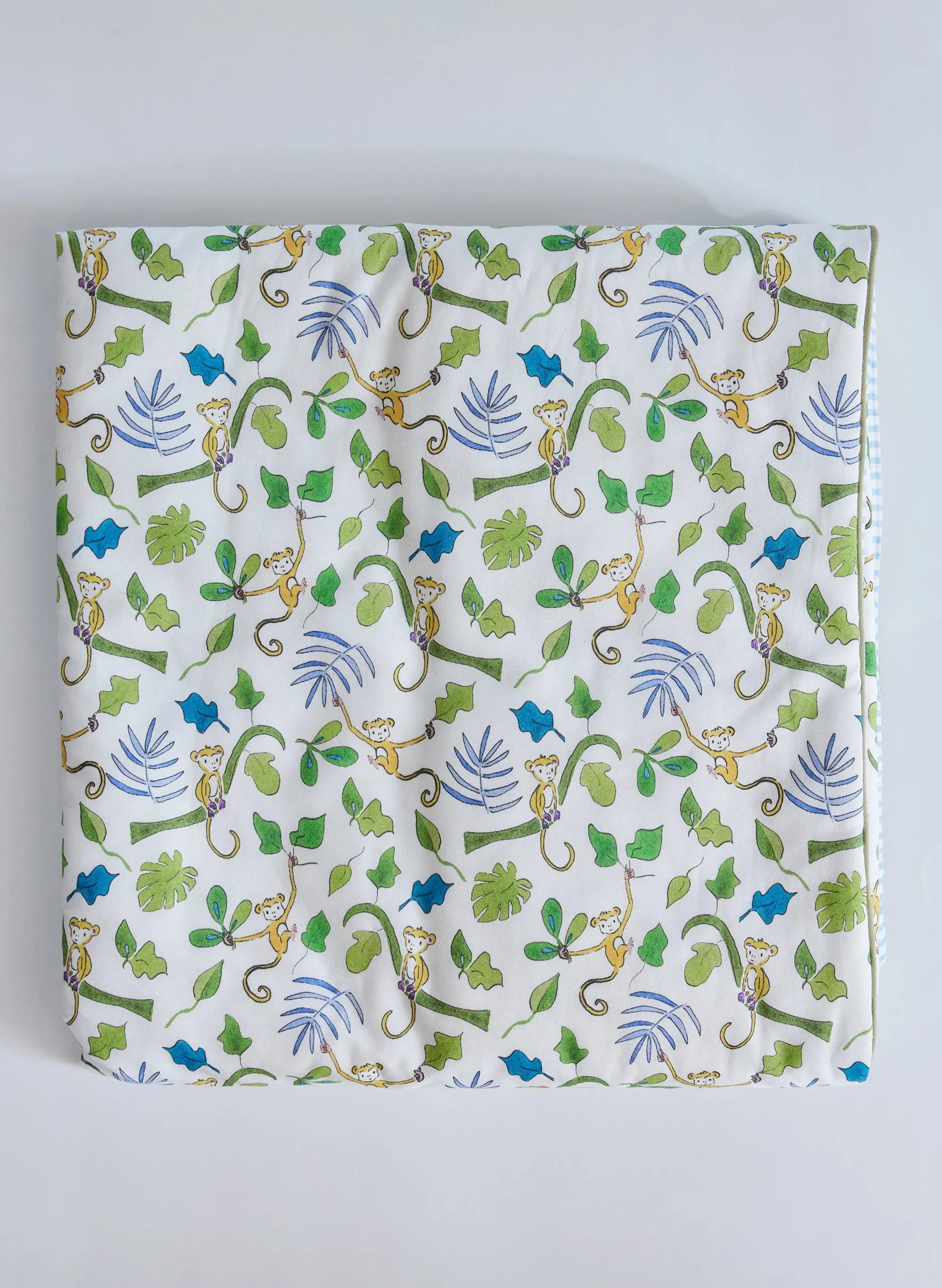 Happy Monkey Crib Quilt