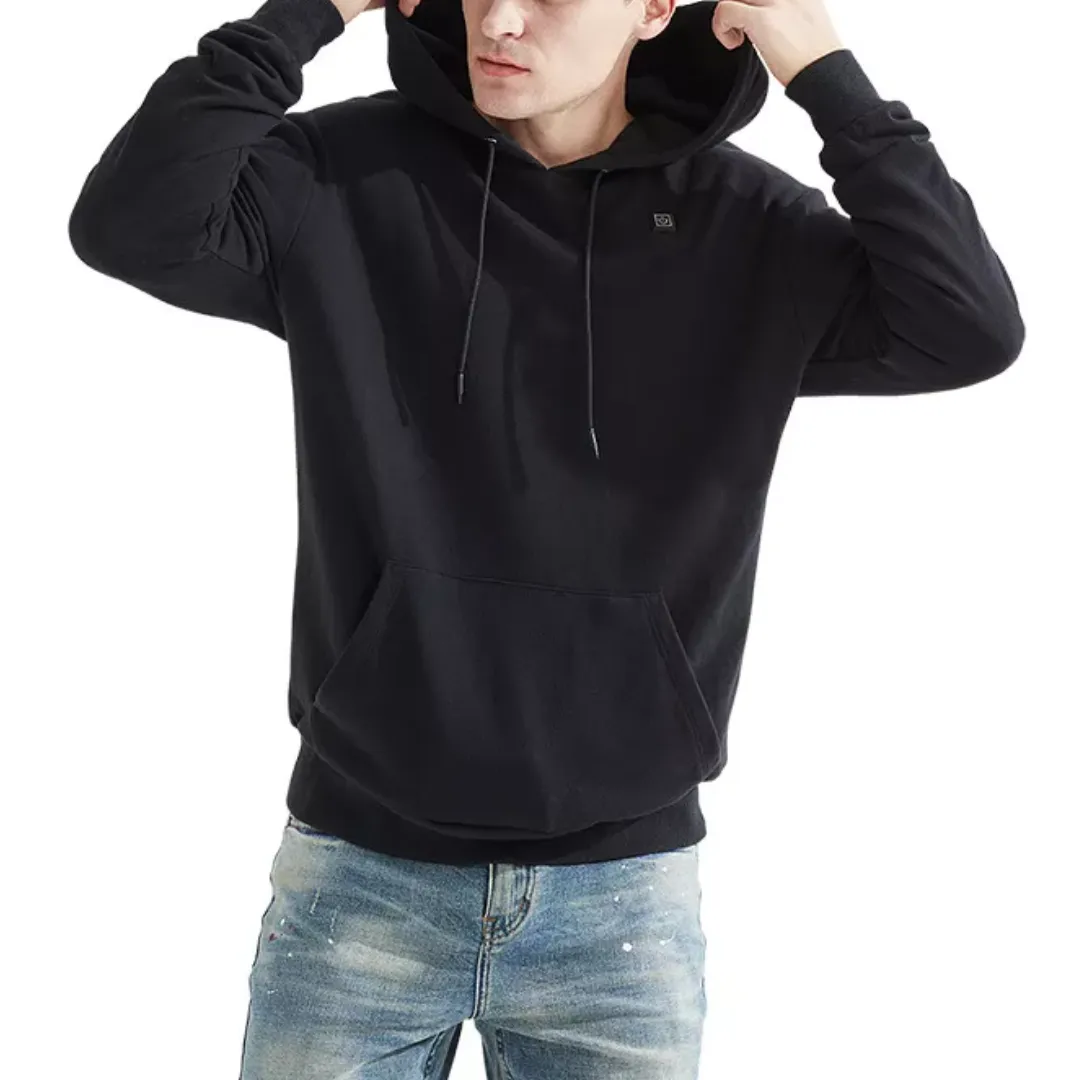 Heat Jacket Hoodie Sweatshirt For Men