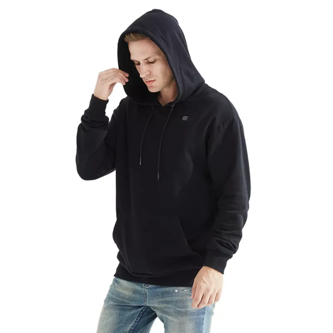 Heat Jacket Hoodie Sweatshirt For Men