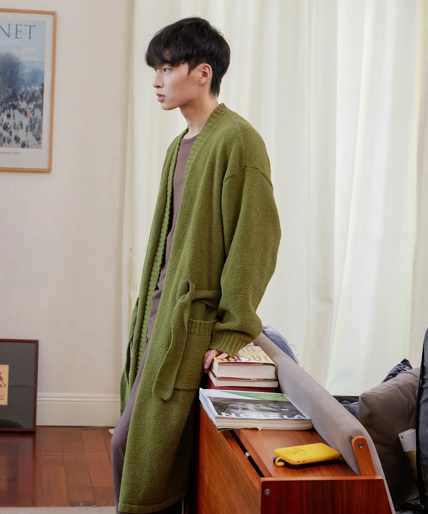 HOME Soft & Fluffy Chenille Knit Gown