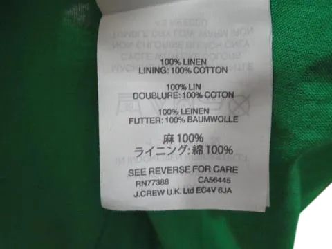 J.Crew Skirt Green Size 4 SKU 000186-7