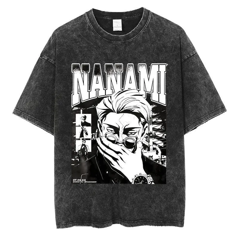 Jujutsu Kaisen Nanami Vintage T-shirts
