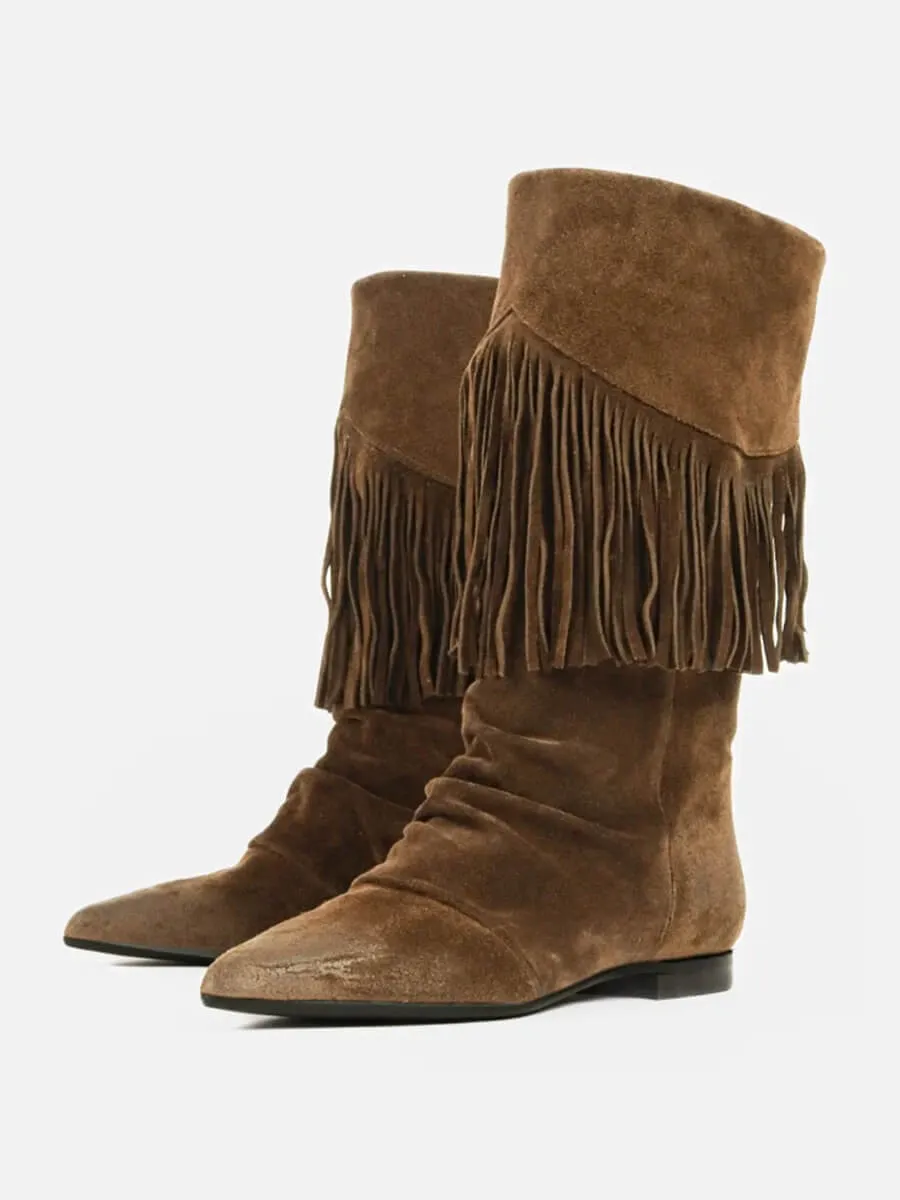 Kaia Boots - Cognac