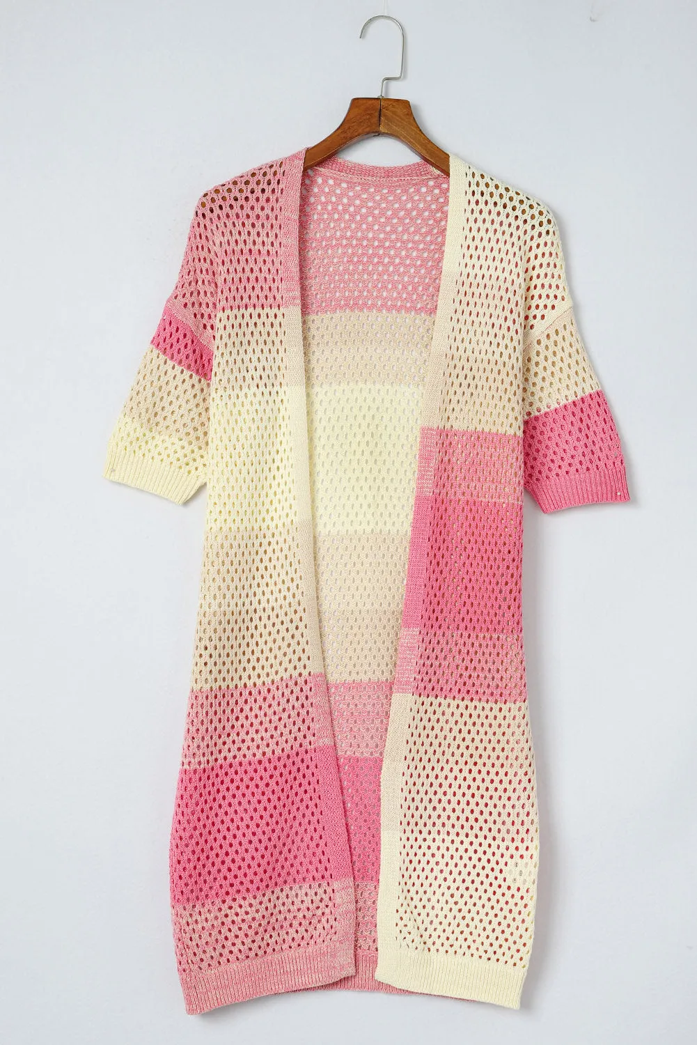 Knee Length Cardigan - Shades of Sunrise