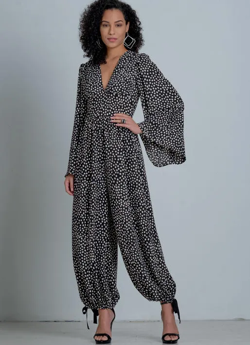 M8009 Misses' Romper and Jumpsuits