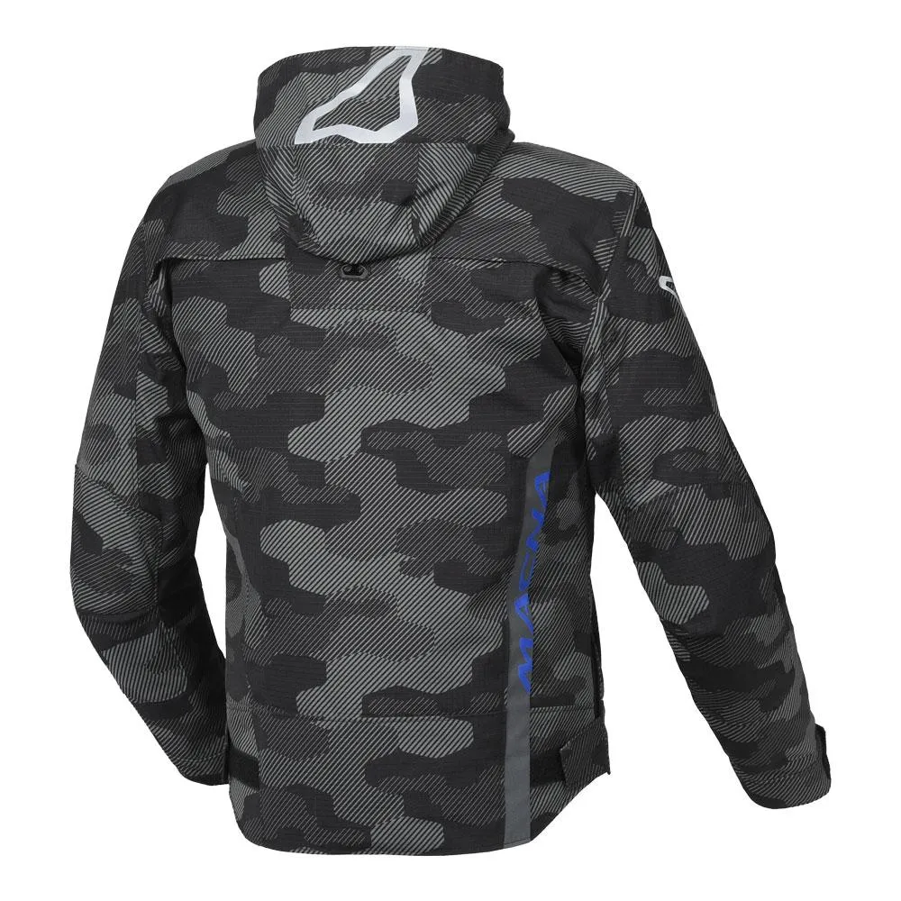 MACNA RIGGOR MOTORCYCLE JACKET BLACK/GREY/CAMO
