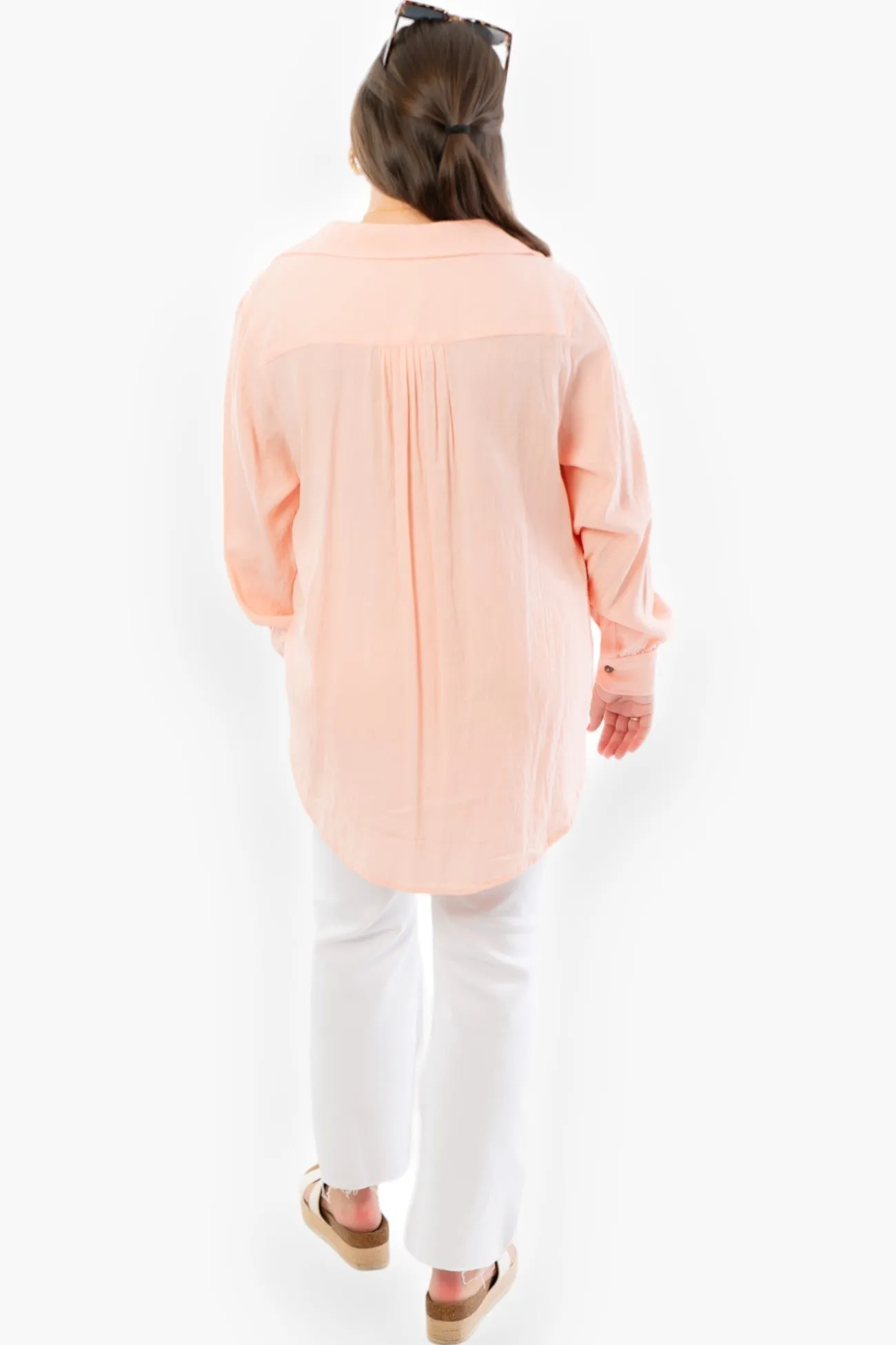 Make Me Blush Button Down Shirt