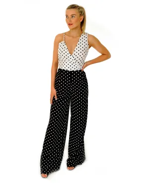MISSGUIDED POLKA DOT JUMPSUIT