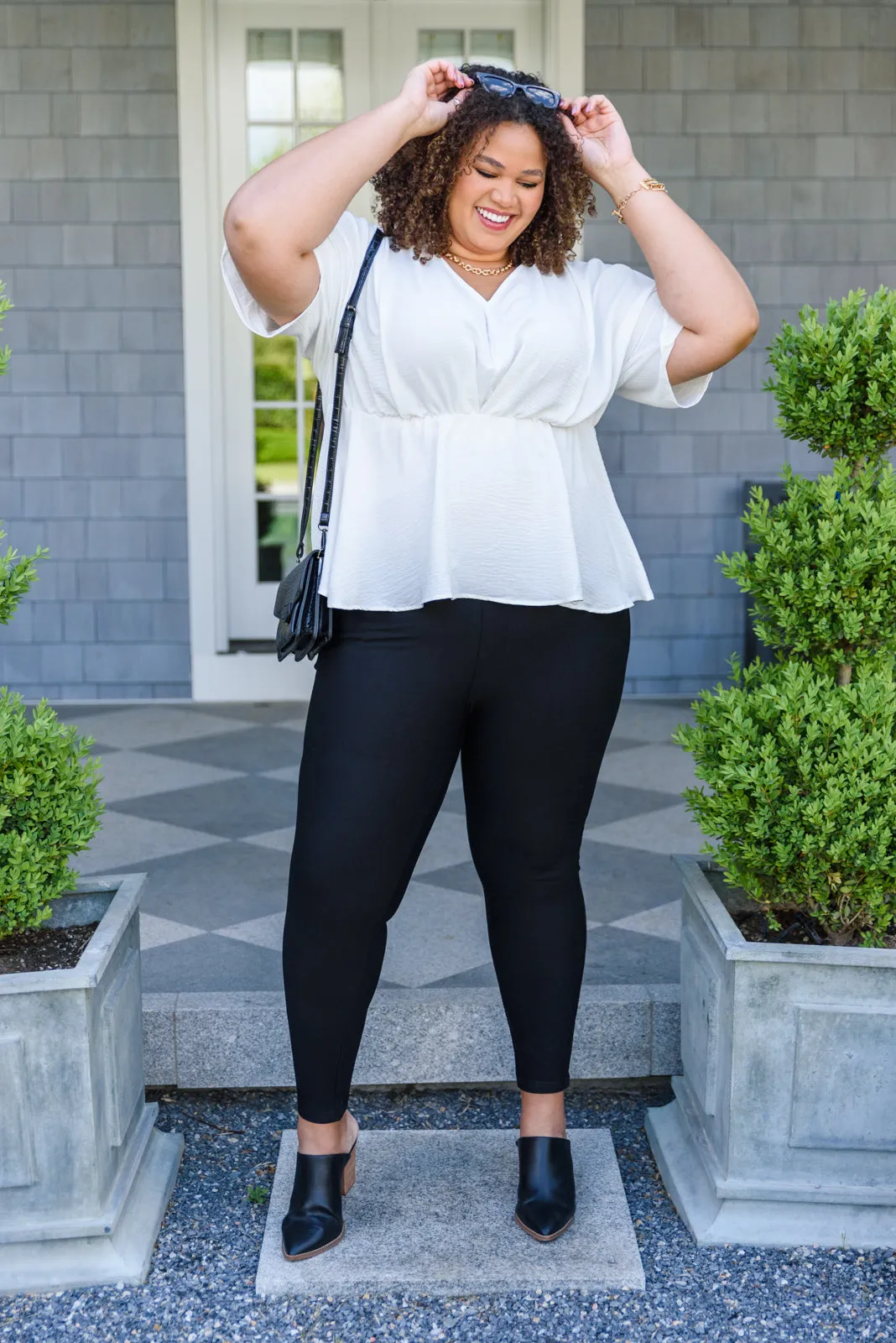 Ms. Chic White Blouse