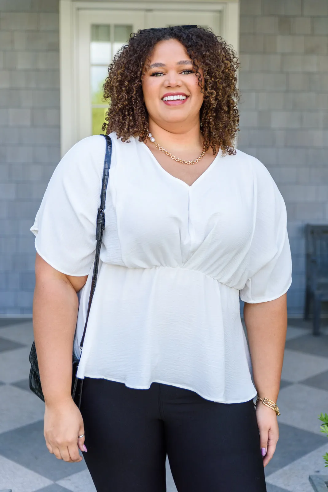 Ms. Chic White Blouse