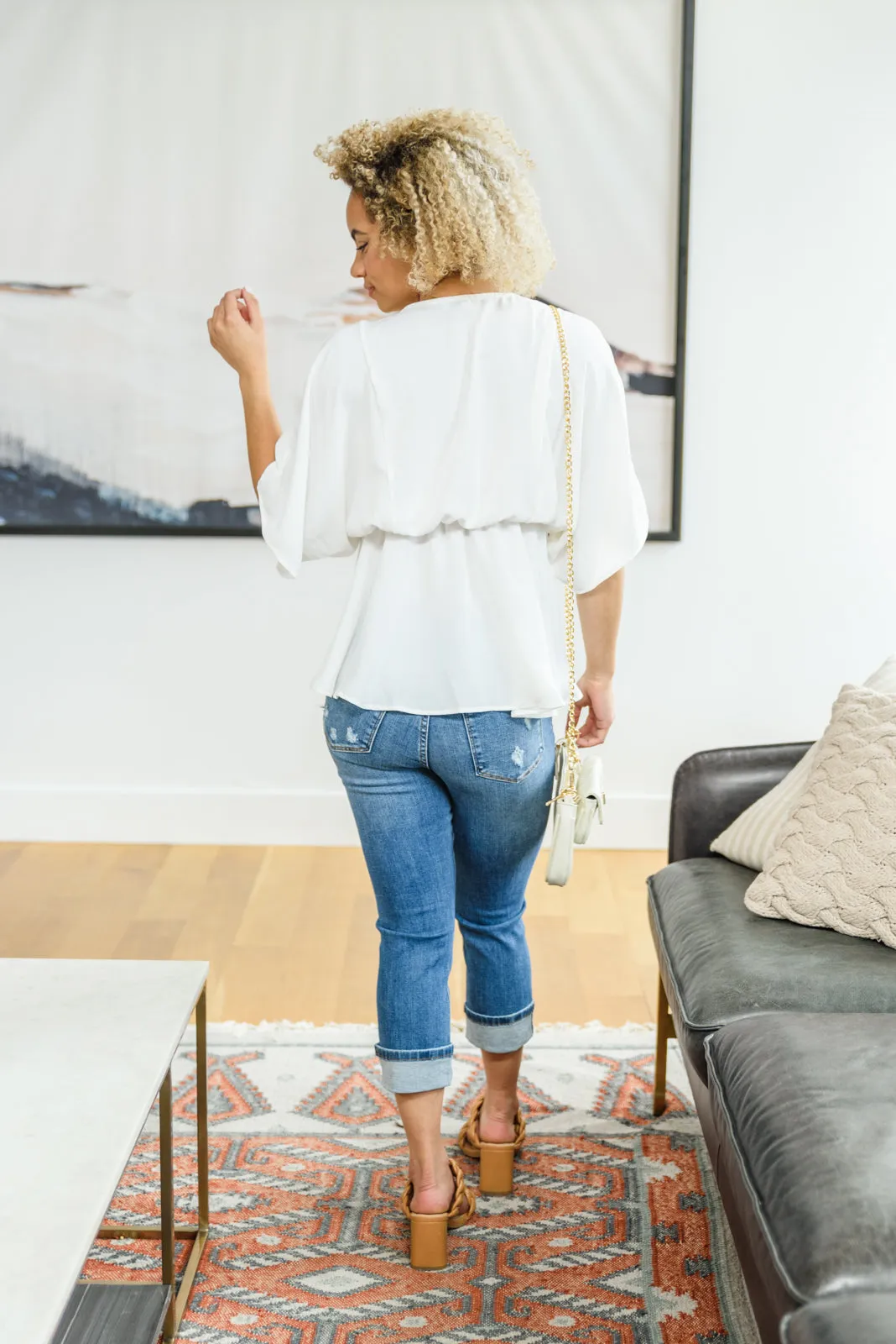 Ms. Chic White Blouse