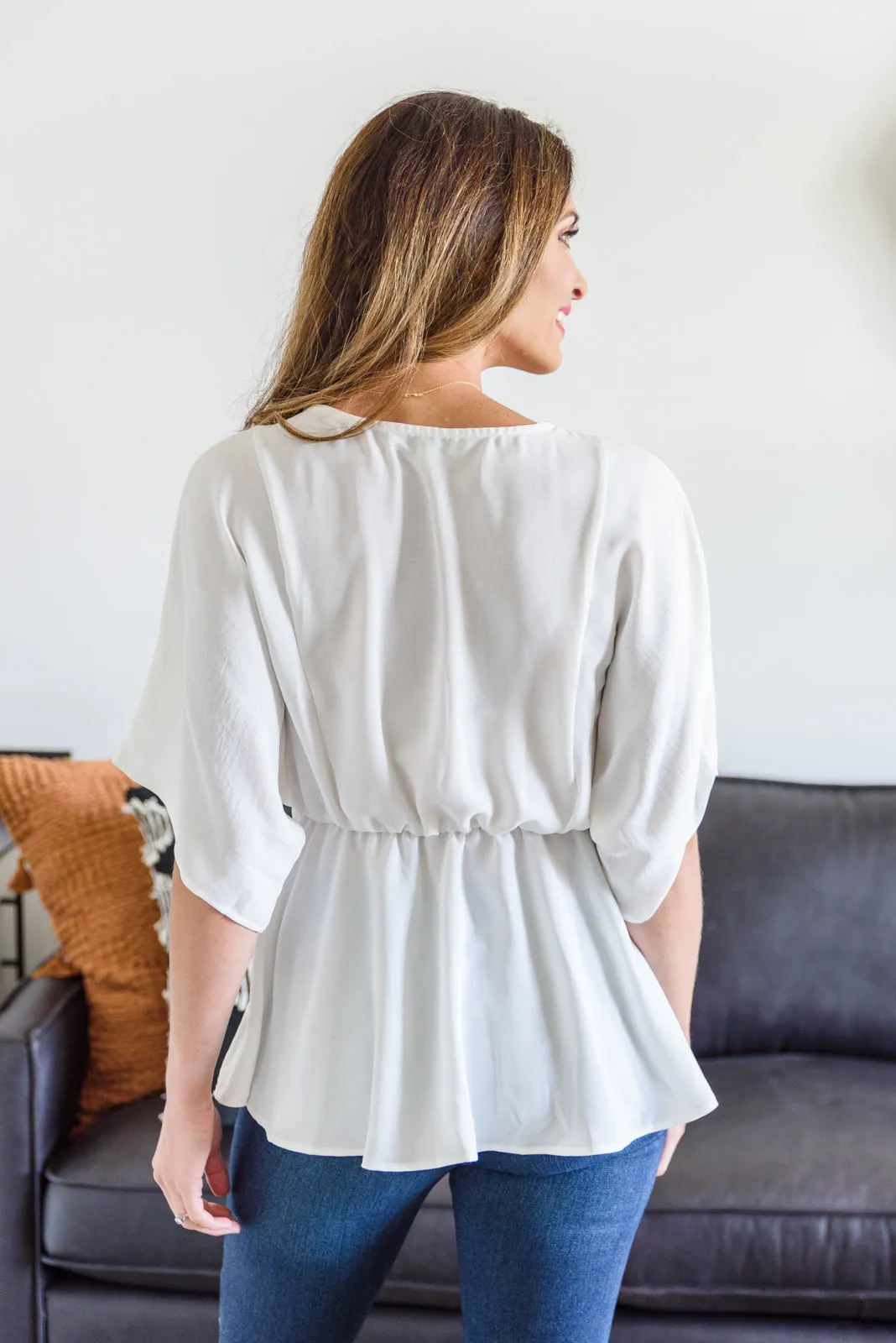 Ms. Chic White Blouse