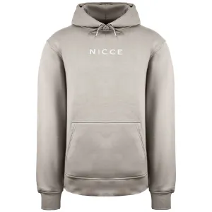 Nicce Logo Mens Light Brown Hoodie
