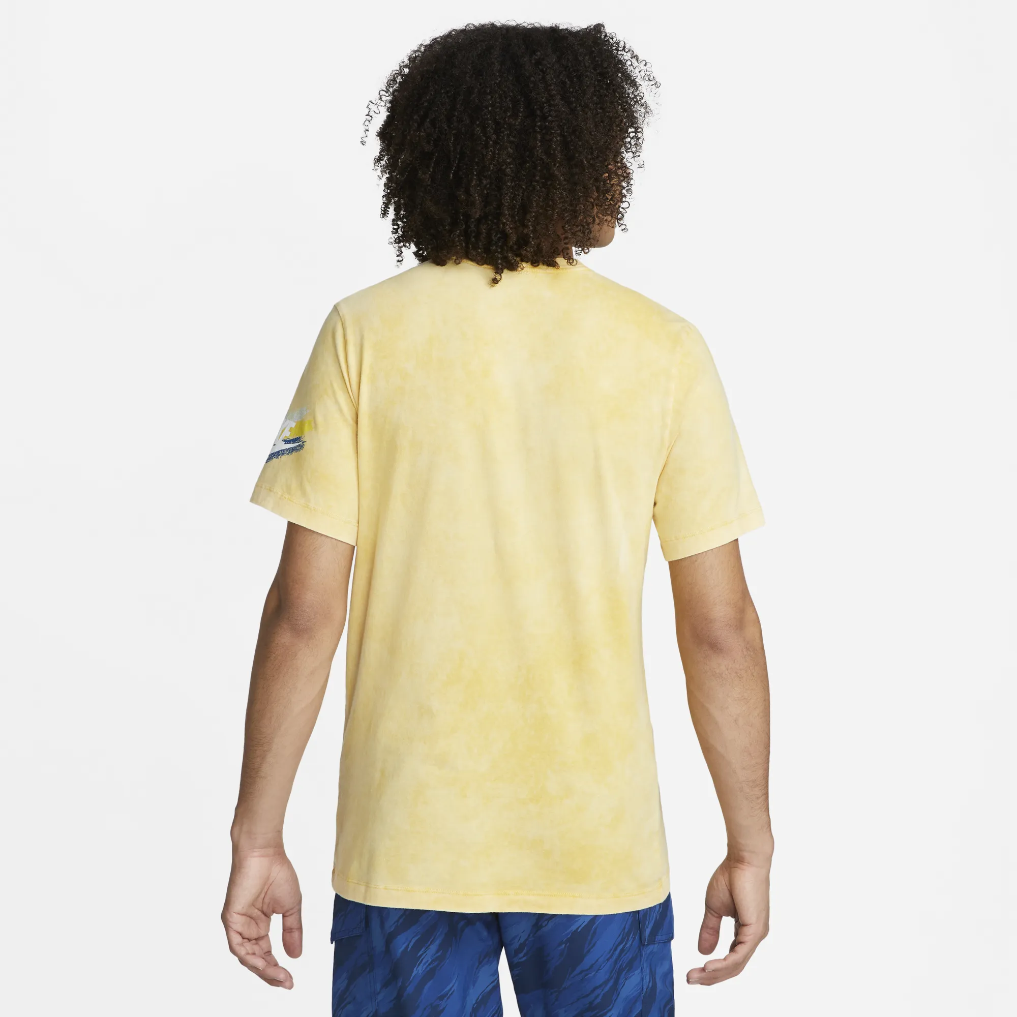 Nike Sportswear 'Racing Open' Yellow T-Shirt