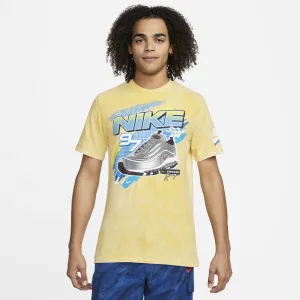 Nike Sportswear 'Racing Open' Yellow T-Shirt