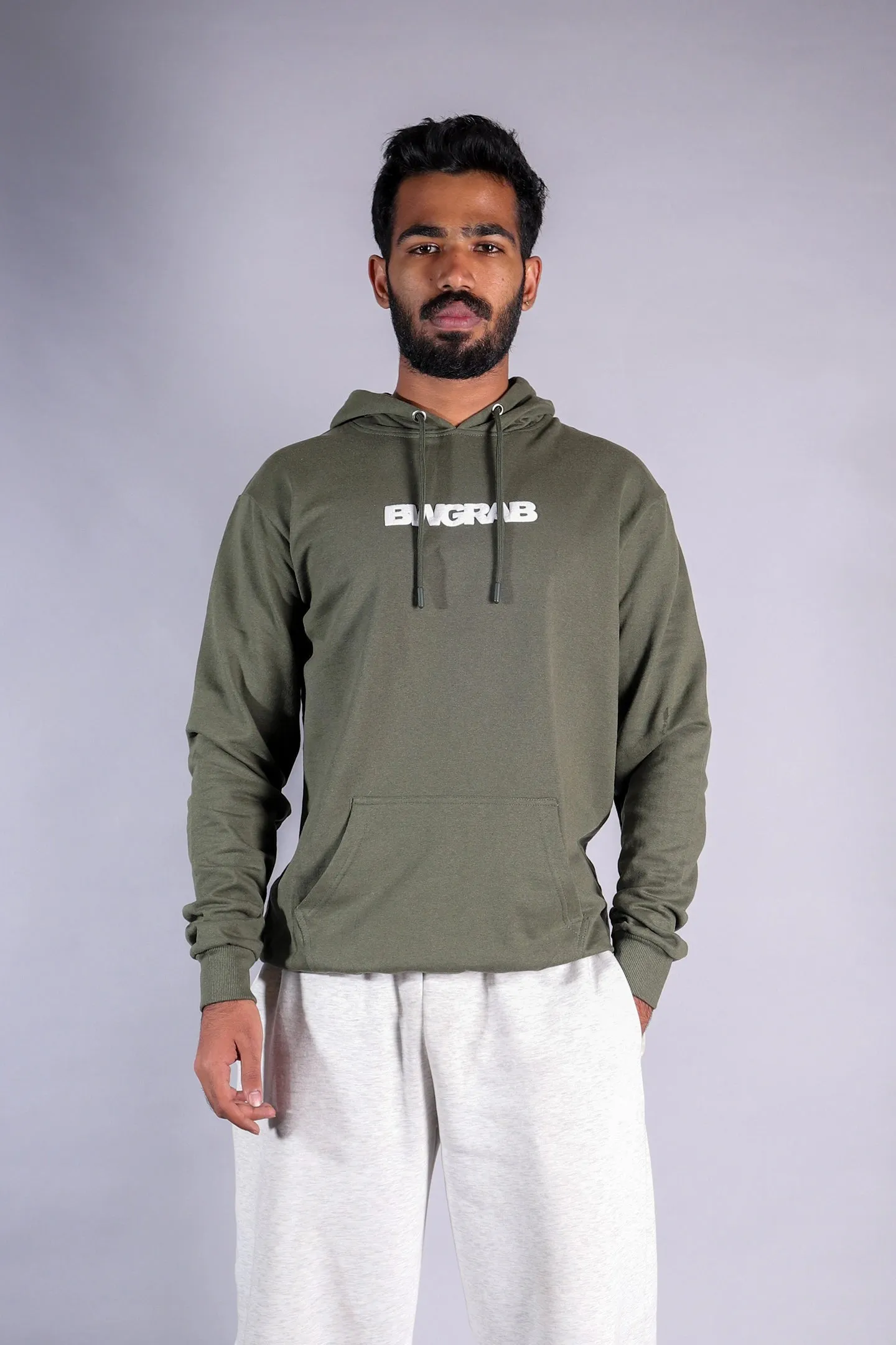 OLIVE BASIC | HOODIE