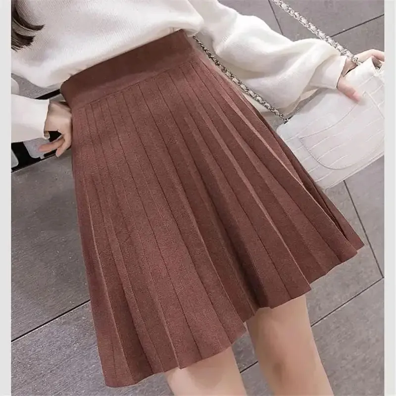 OMNI™ High Waist Knitted Mini Skirt