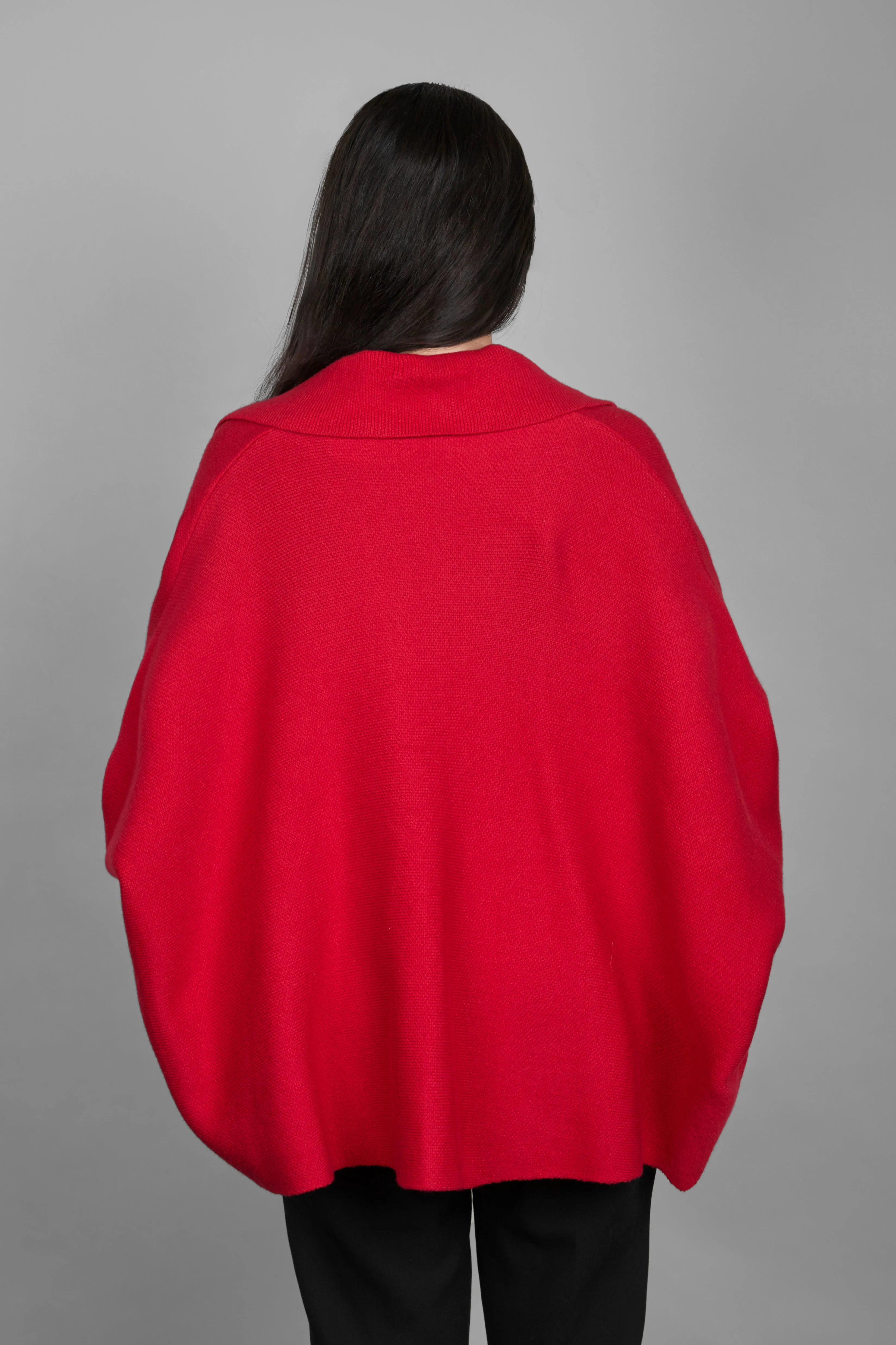 Open Front Oversized Cardigan Sweater