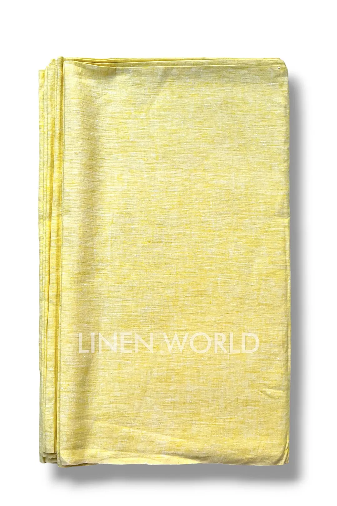 Pale Yellow Linen Fabric (60 Lea)
