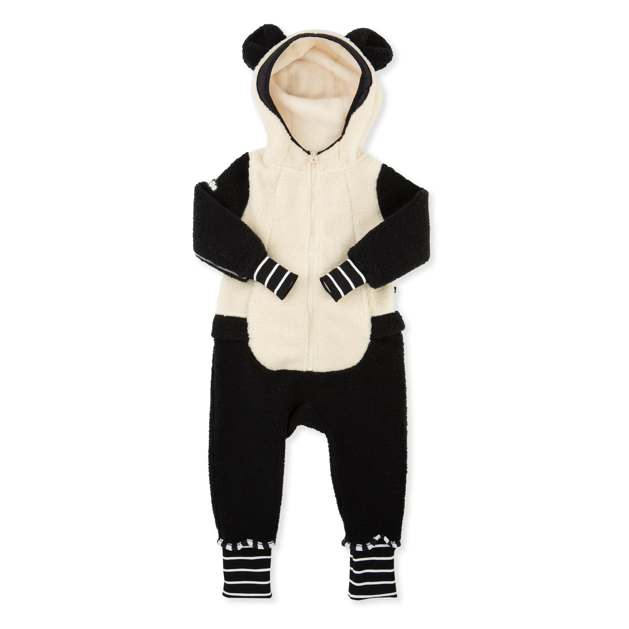 PANDO Panda Teddy Fleece Jumpsuit