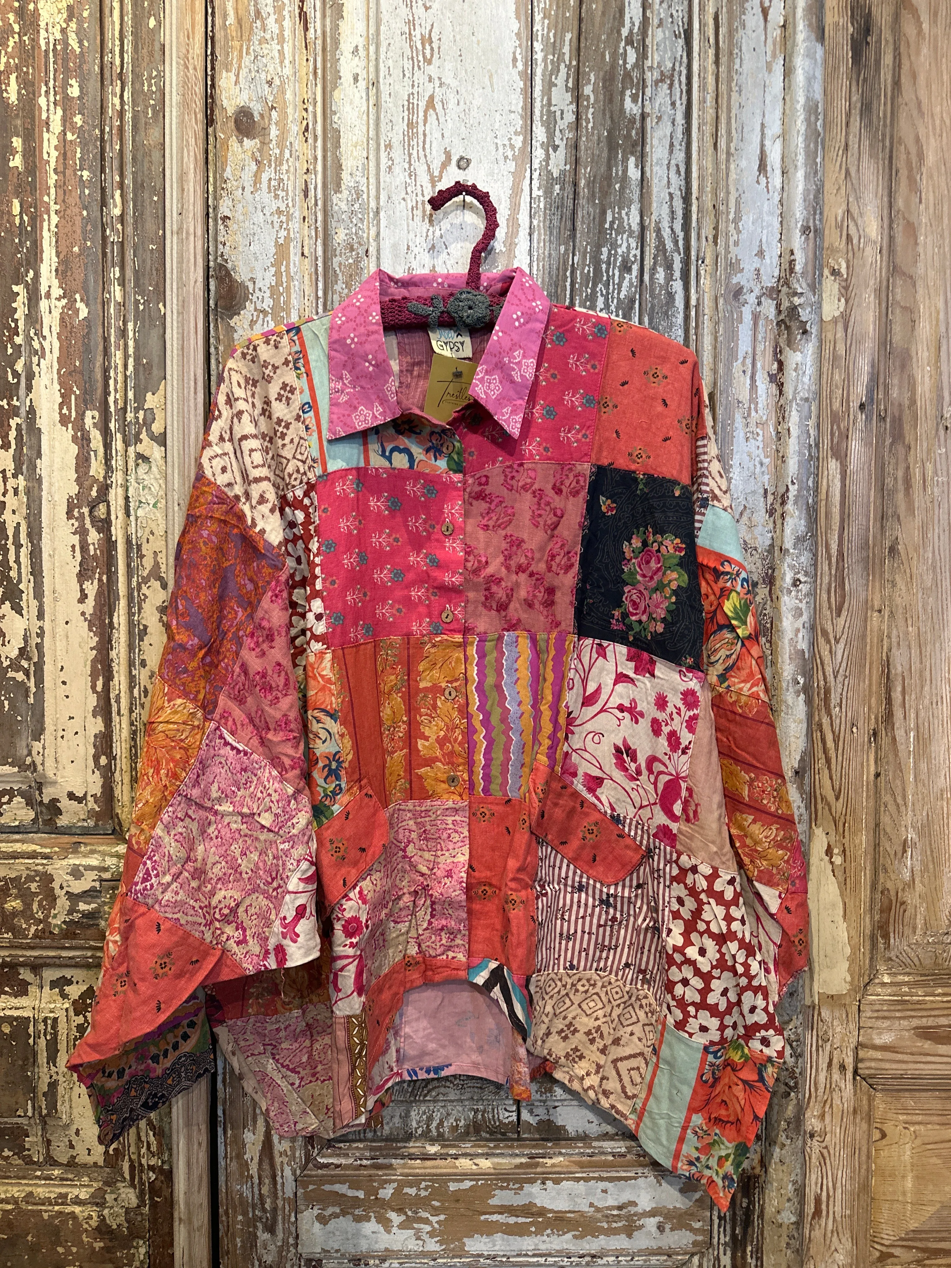 Patchwork Sunrise Top JG-99A