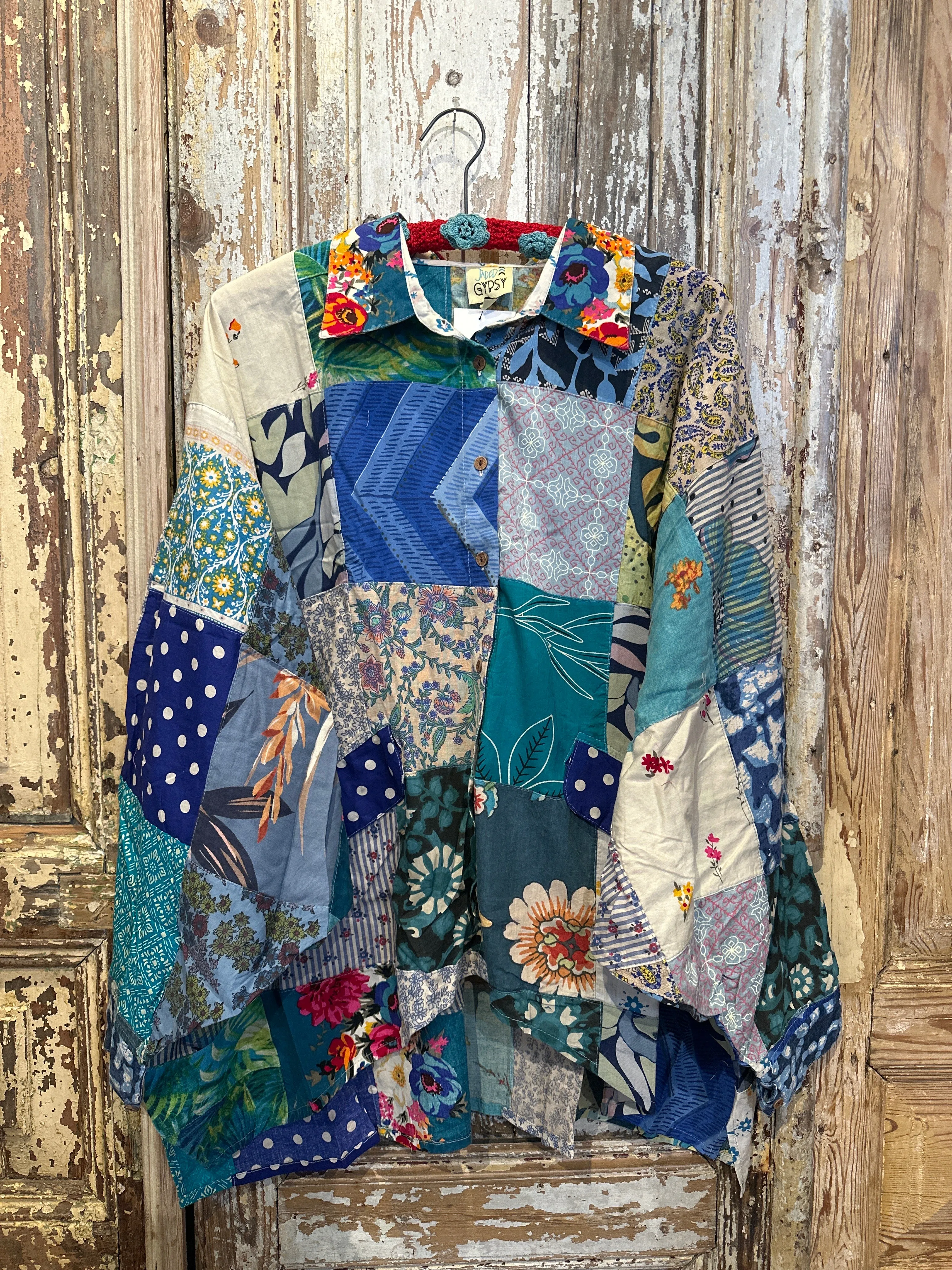 Patchwork Sunrise Top JG-99A