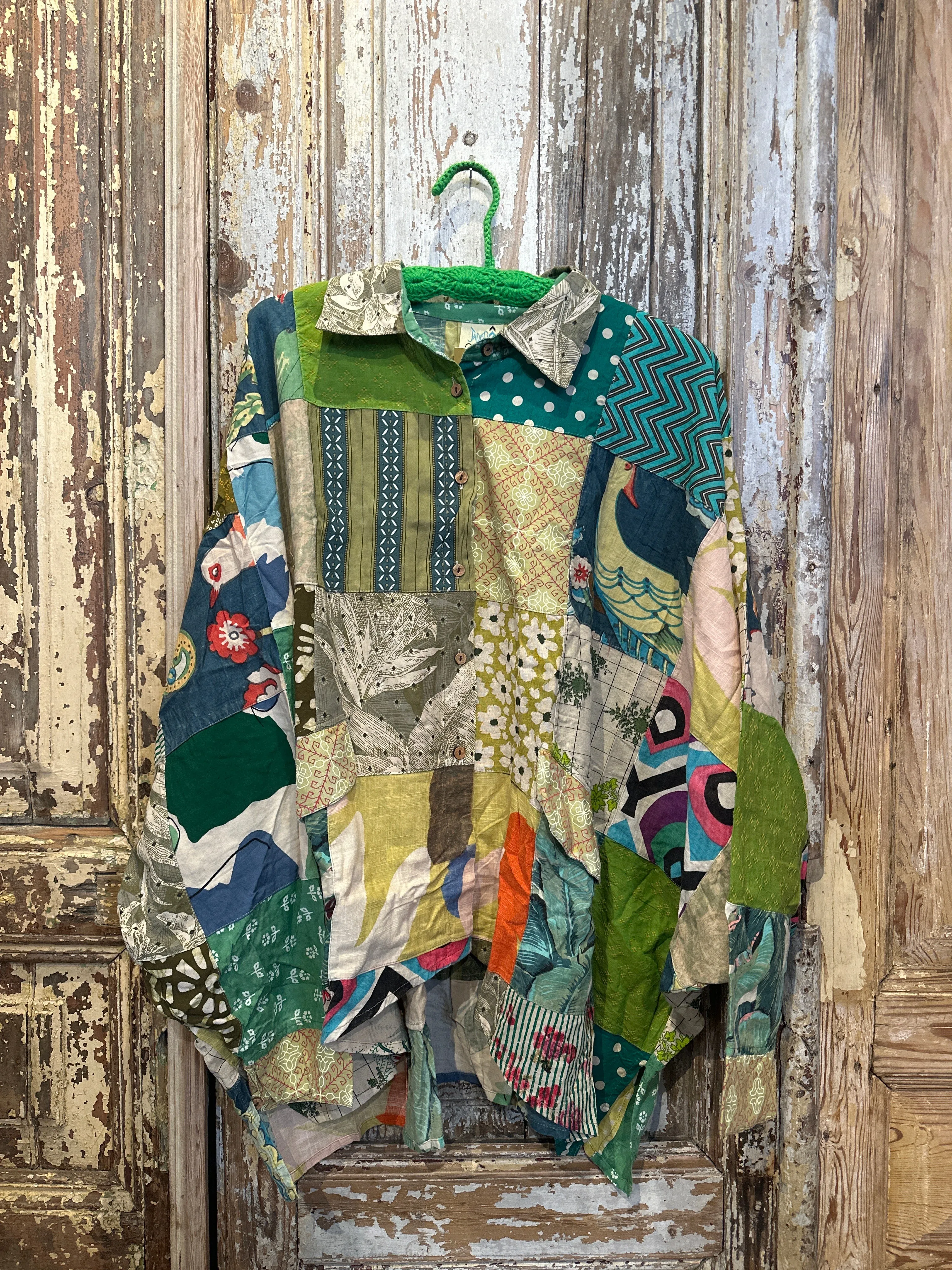 Patchwork Sunrise Top JG-99A