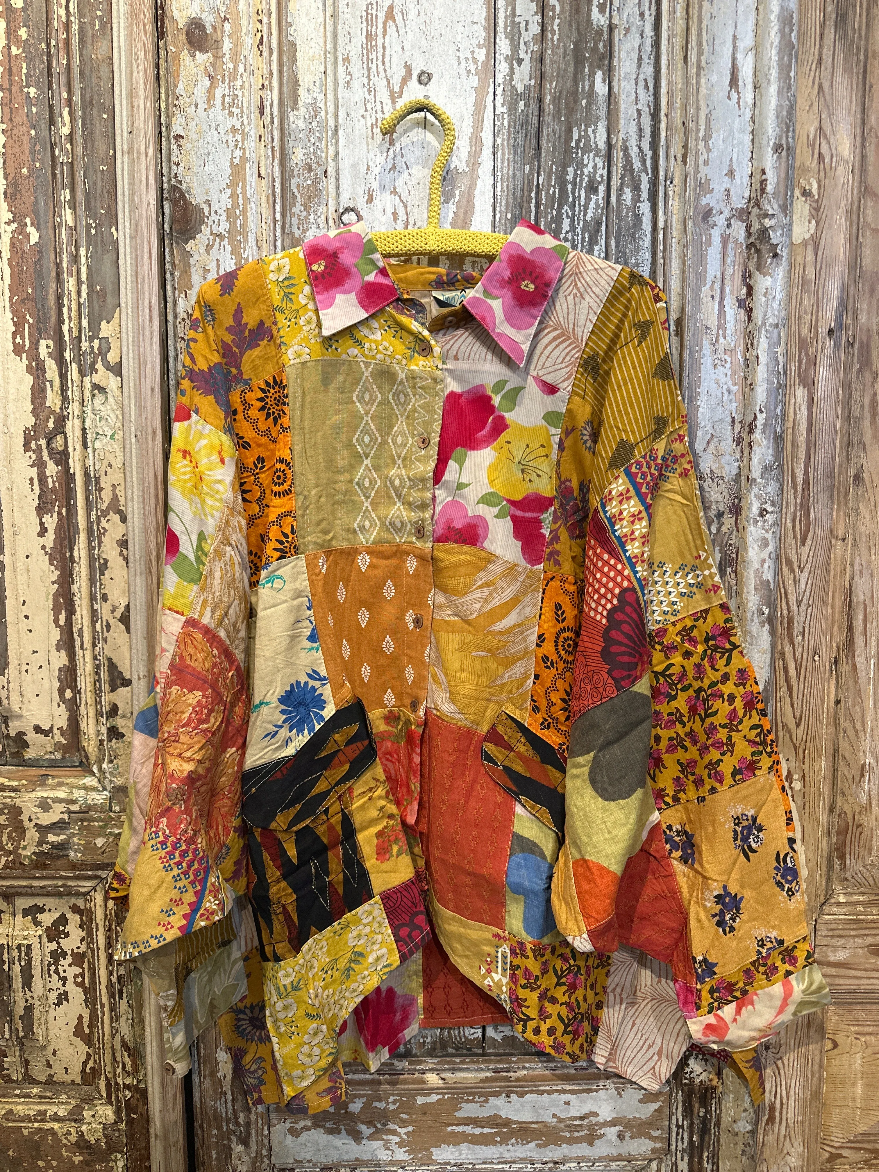 Patchwork Sunrise Top JG-99A