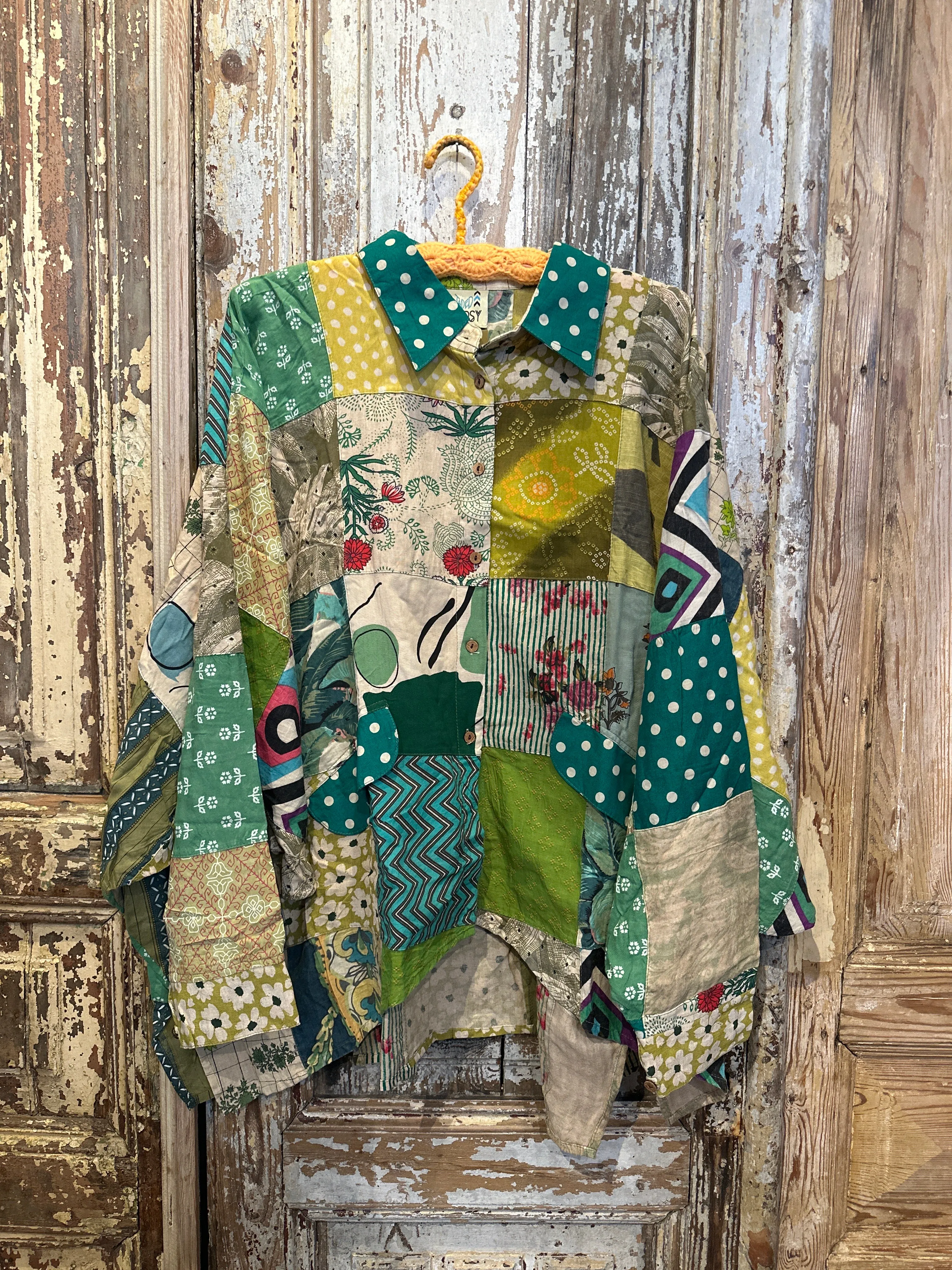 Patchwork Sunrise Top JG-99A