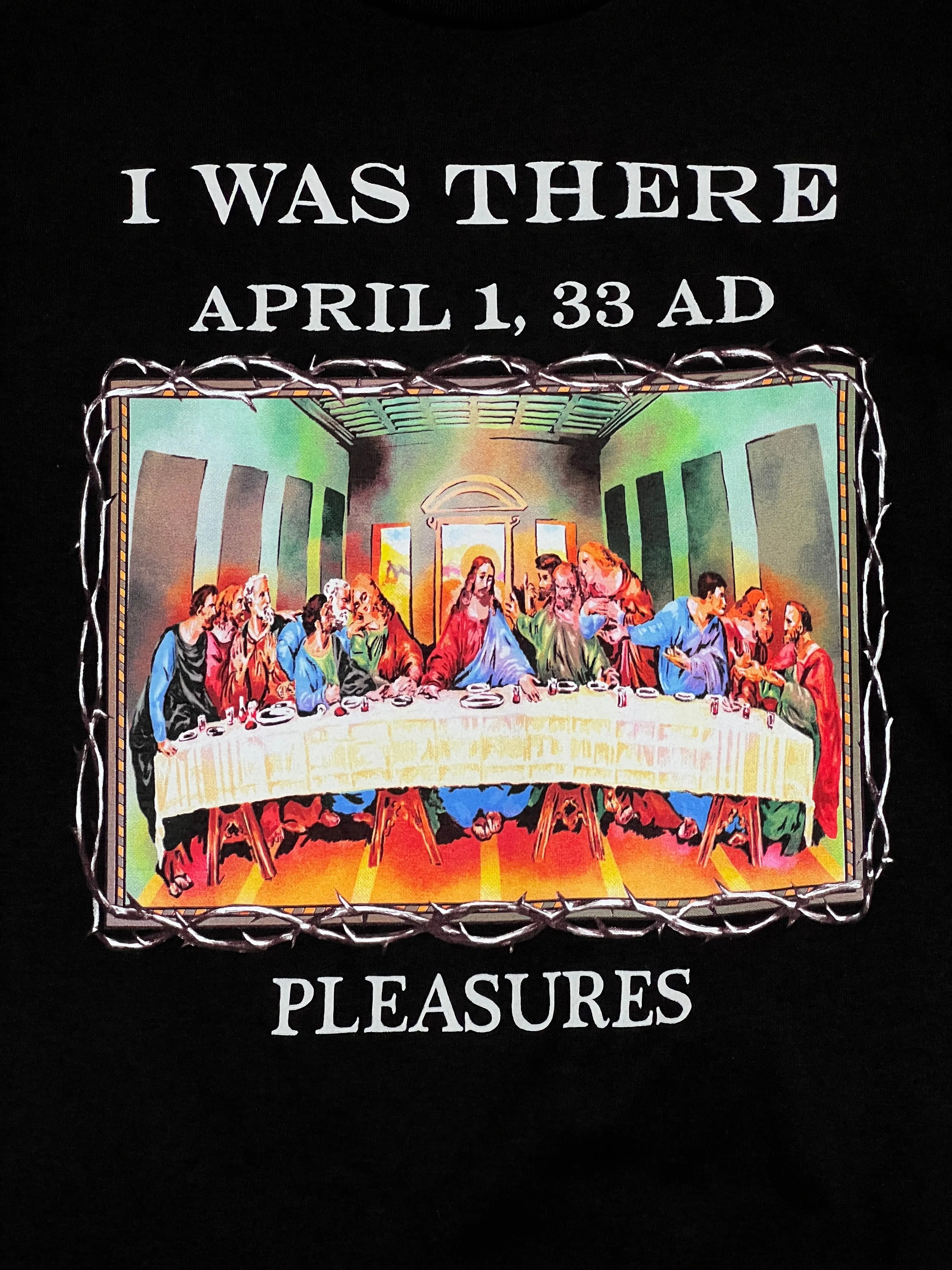 Pleasures Supper T-Shirt Black/Black