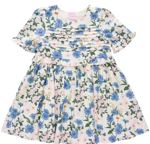 Rachel Melon Floral Dress