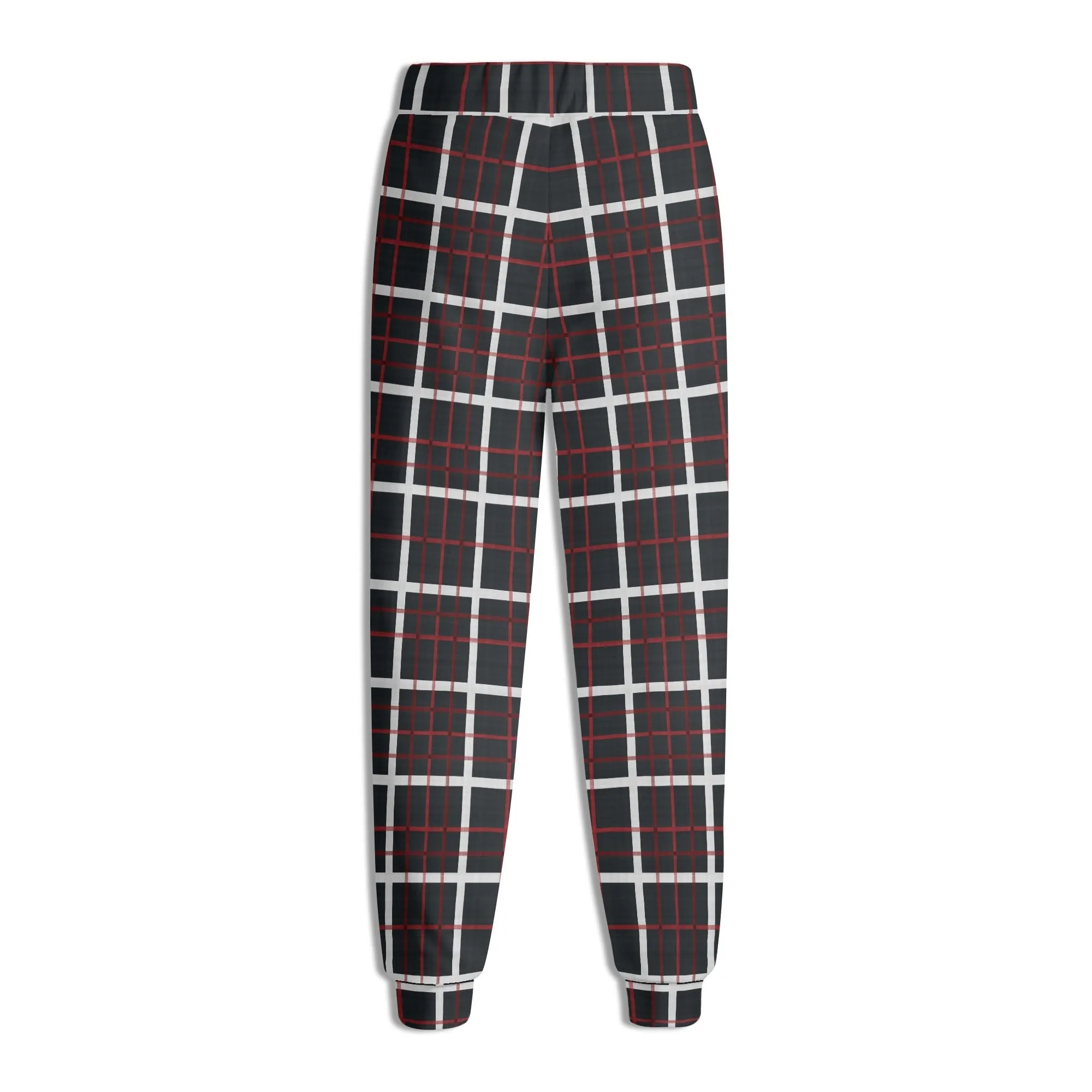 Red, White And Black Design Joggers Sweatpants
