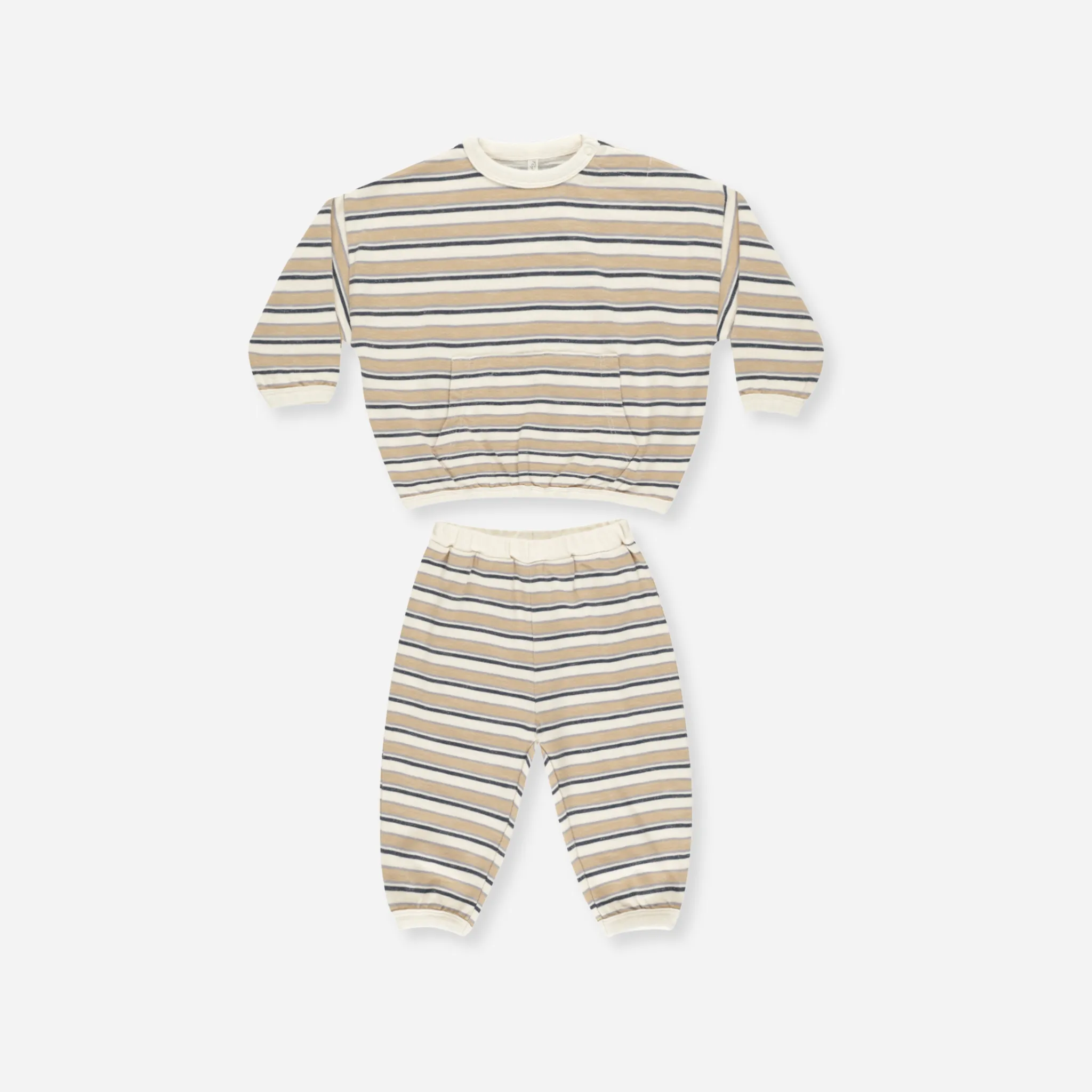 Relaxed Set - Blue Vintage Stripe