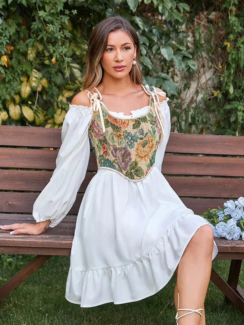 Renaissance Corset 22 Boned Lace-up Back Bodyshape Vest