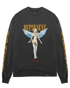 Represent MLM447-444 Reborn Long Sleeve T-Shirt Aged