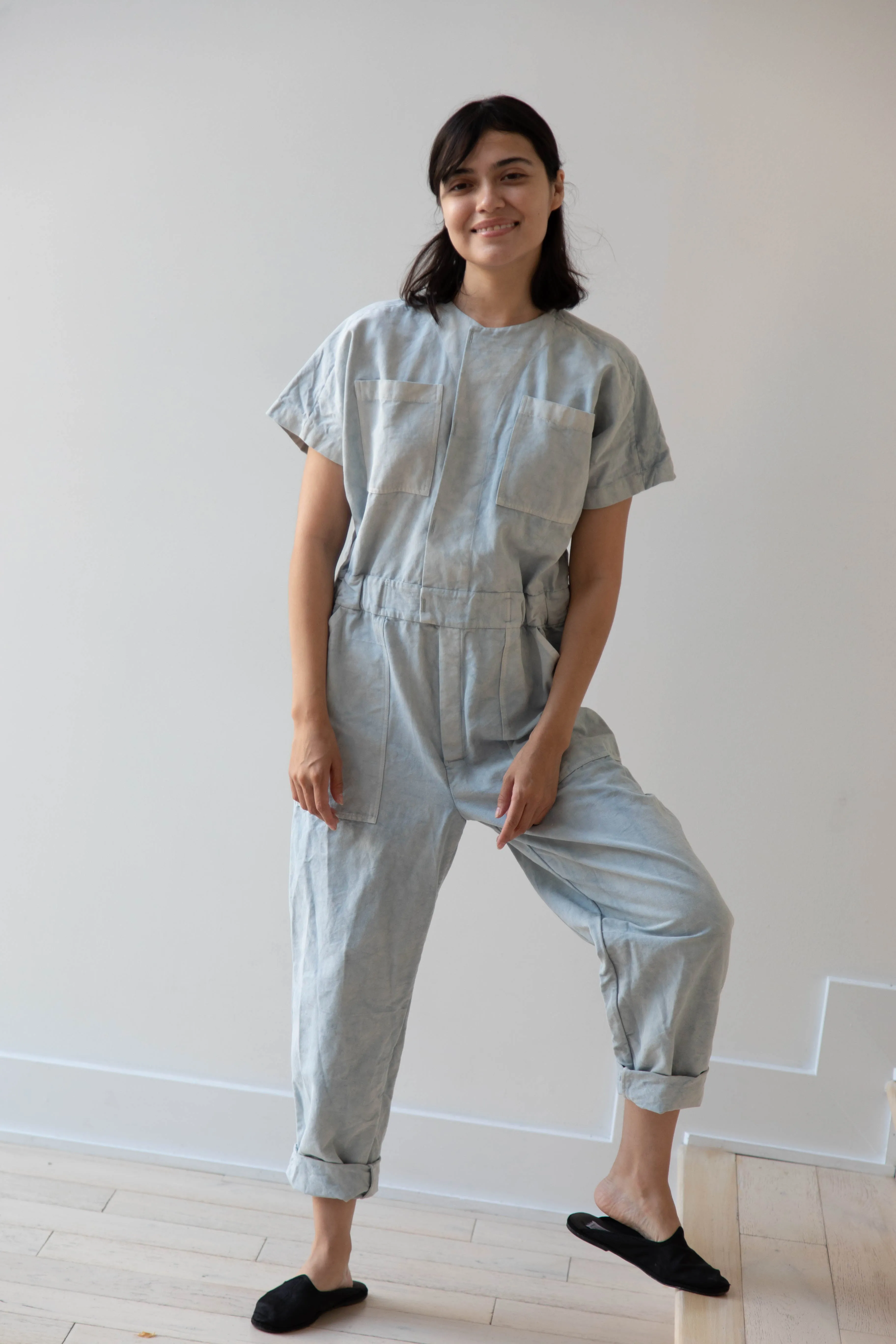 Risa Nakamura | Jumpsuit M in Indigo