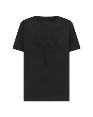 Roses Raw Edge T-shirt