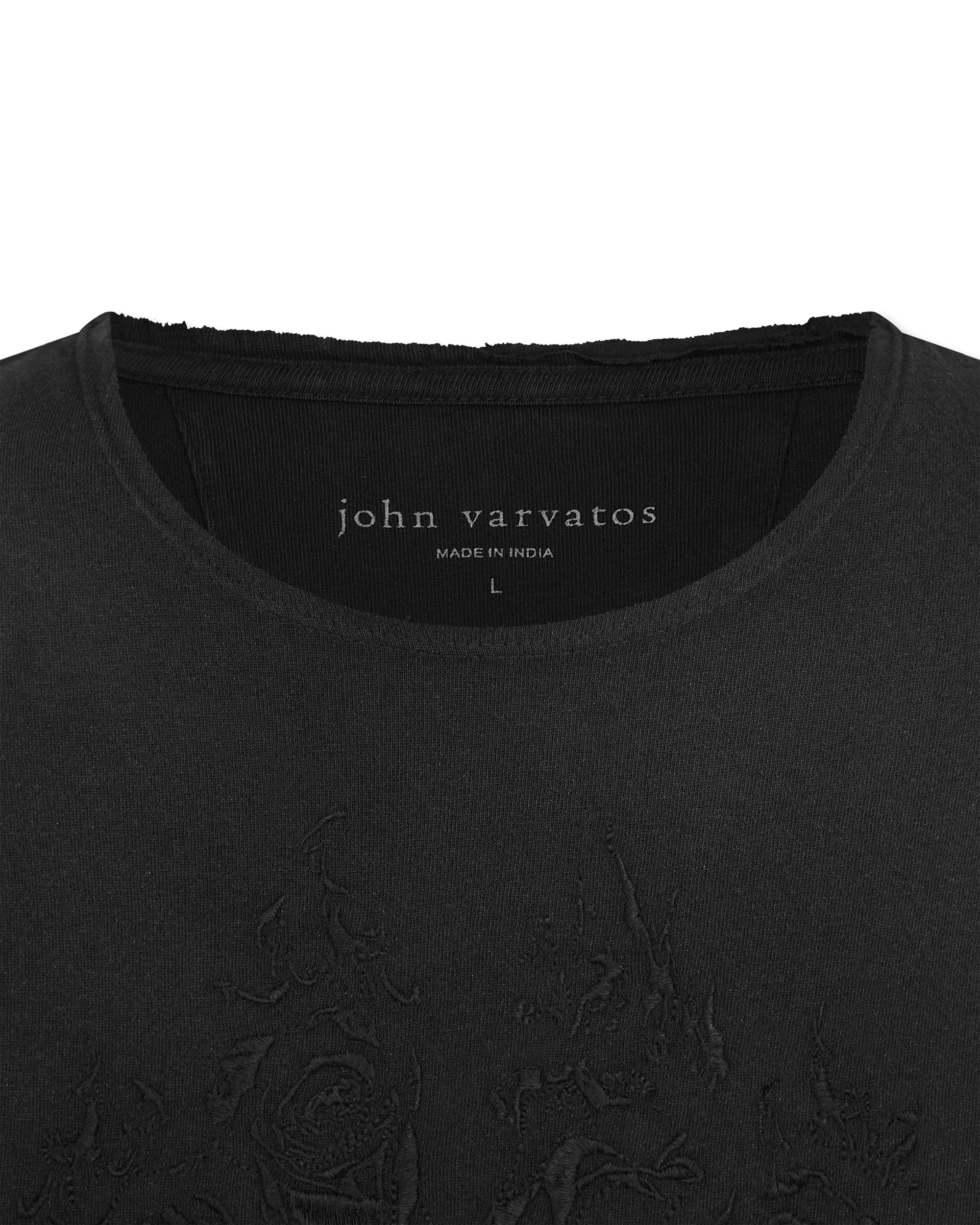 Roses Raw Edge T-shirt