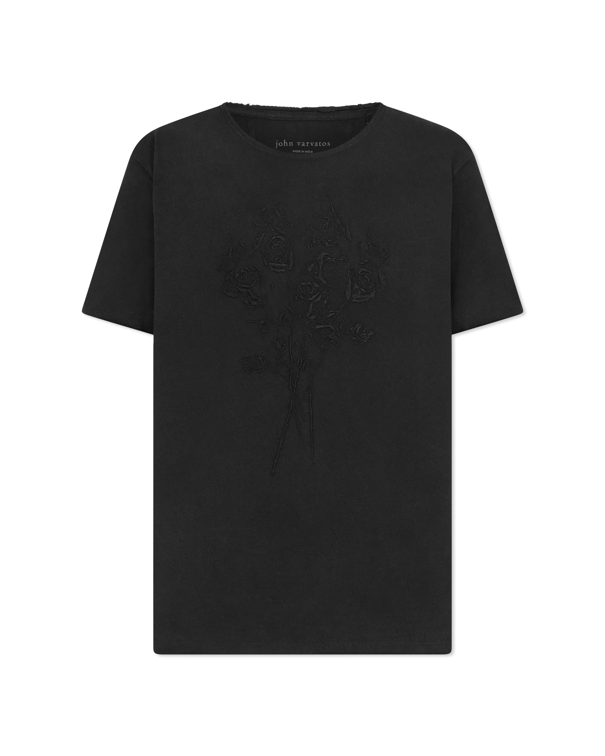 Roses Raw Edge T-shirt