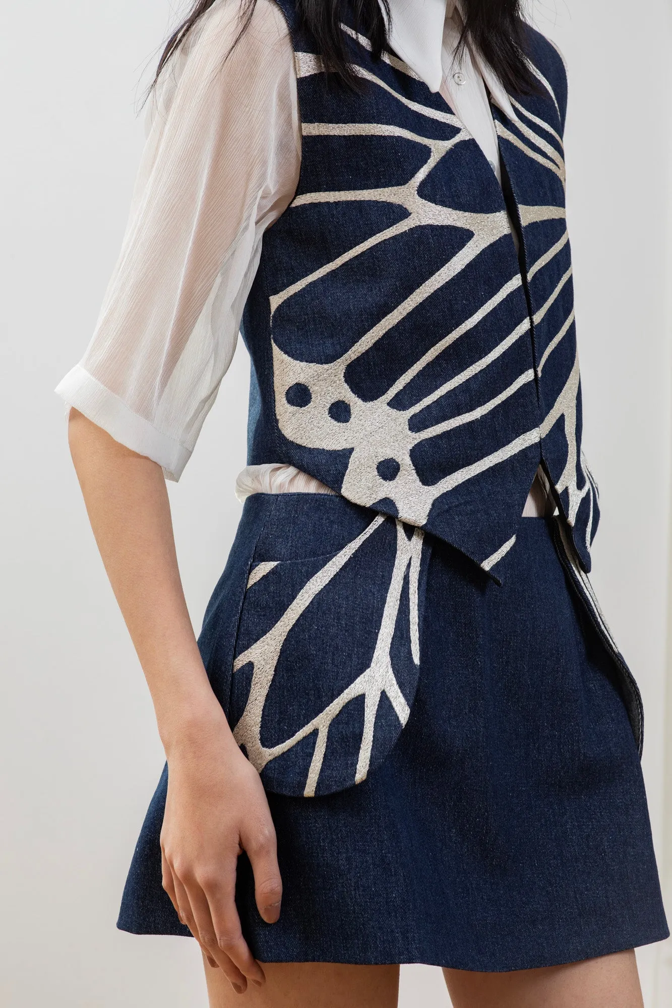 Silver dream vest